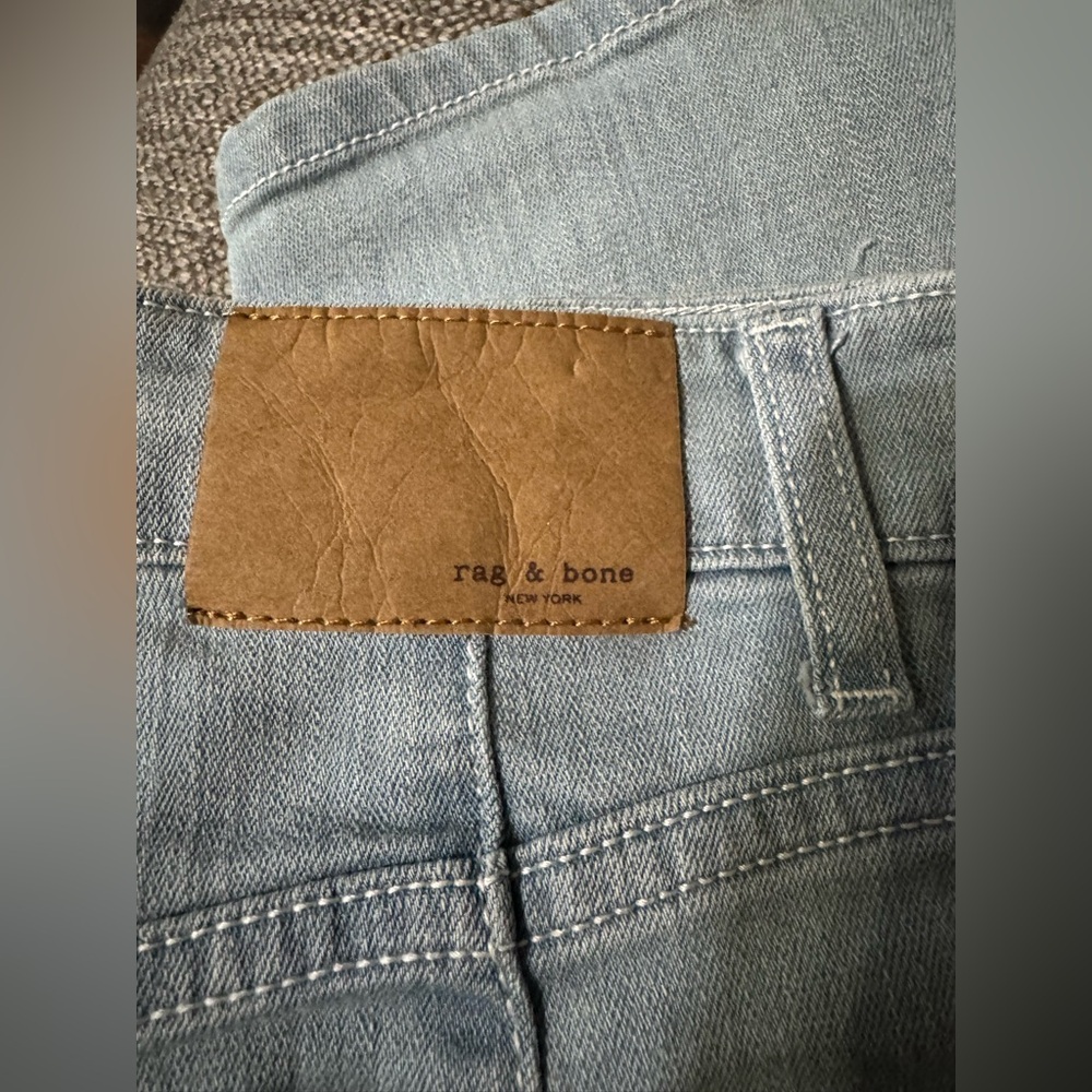 rag & bone Light Blue Flare & Wide Leg Jeans - Picture 11 of 14